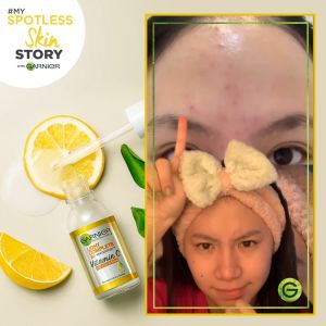 ( Promo !!) Paket 5in1 Skincare Garnier Bright Complete Vitamin C Complete Set untuk Mencerahkan Wajah Krim Pagi Krim Malam Cleanser Micellar Water serum (Micellar 125 ml + Day & Night Cream 50 ml + Foam 100 ml  Serum 30ml) original