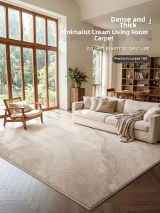 XINGLIANXIN | New Cream Zen Style Water-Resistant Easy-Clean Floor Mat
