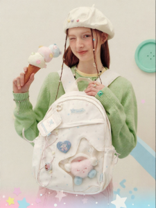 VANWALK | Unique Design Star Pattern Large Capacity School Backpack