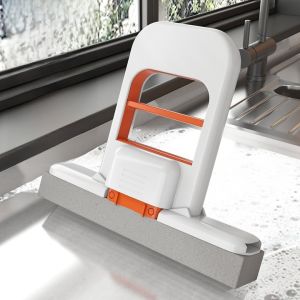 Handheld Glass Cleaner Mini Bathroom Mop No Wash Convenient Durable Cloth for Desktop Floor And Mirror Cleaning