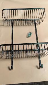 Kệ góc 2 ngăn inox 304 PHP kích thước Dài 34cmxR15cmxC45cm nặng 1.8KG dày 2ly chuyên dùng nhà tắm sắp xếp nhà cửa gọn..