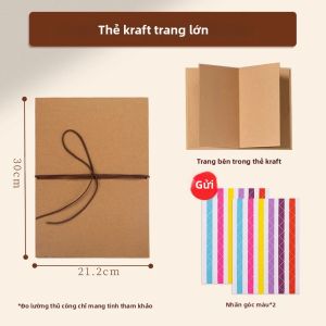 DIY Craft Memory Book 32/80 Trang Gấp Album Ảnh Sổ Lưu Niệm Bìa Cứng Cho Kỷ Niệm Ngày Cưới Quà Tặng Handmade