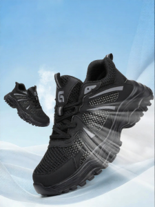 GUYISA | Puncture-Resistant Anti-Smash Light Steel-Toe Safety Shoes