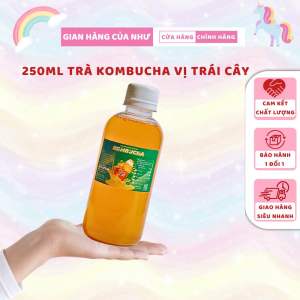 250ml-Trà kombuchatrà lên men Kombucha vị trái cây_Gianhangcuanhu