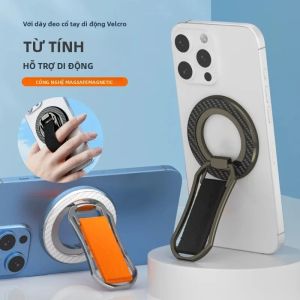 Giá Đỡ Điện Thoại Có Thể Xoay MagSafe Dây Đeo Kẹp Điện Thoại Từ Tính 4 Trong 1 Tương Thích Với iPhone 15/14/13/12 Dây Đeo Chống Trượt Đa Năng