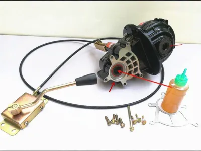 Đồ Dùng Xe Ba Bánh Điện Phụ Kiện Hộp Số Hộp Số Giảm Tốc Hộp Số Bánh Răng Hộp Số Cầu Sau Hộp Số Giảm Tốc