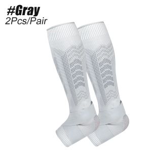 1Pair Open Toe Compression Socks Support Circulation Shin Splints Calf Recovery Varicose VeinsKnee High Socks for Men Women