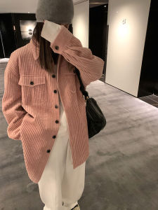 CHOUXIE | Áo Khoác Dạ Kiểu Tweed Thời Trang Mỹ