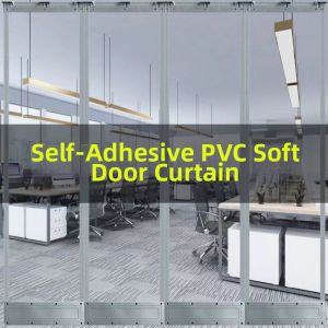 Magnetic PVC Transparent Soft Door Curtain