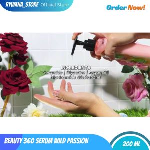 Beauty 360 Body Serum Romantic Blossom 200 ml - Body Serum Ceramide Glycerine Niacinamide Argan Oil