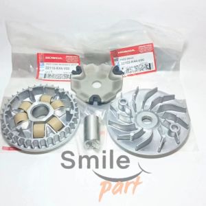 Rumah Roller Assy Set Beat Pop New Fi Beat Fi Esp Vario 110 Fi ESP K44 + Kipas Lawan Honda Bosh Set