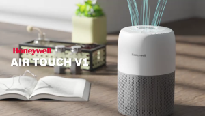 Honeywell Air Touch V1 Compact Desk Air Purifier H13 HEPA Filter Removes 99.99% Pollutants Allergens Pet Danger Smoke Dust & Pollens