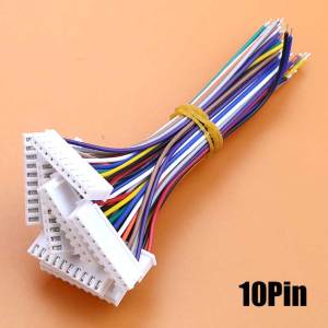 10PCS XH2.54mm XH 2.54mm Terminal Wire Cable Connector 2/3/4/5/6/8/10/12 Pin 2.54MM Pitch Plug 10CM/20CM/30CM Wire Length 26AWG