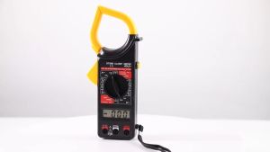 [Model berkualitas tinggi]Penjepit multimeter digital amperemeter presisi tinggi DT266 pemeliharaan listrik 1000A dengan pengukur universal anti-pembakaran yang berbunyi bip