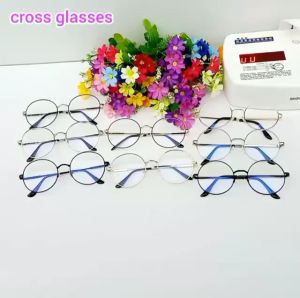 ชุดประสบการณ์แว่นตากรองแสง ทรงกลมใหญ่ เลนส์บลูบล็อค ถนอมสายตา รหัส CGB03