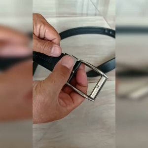 BERGARANSI Sabuk Pria/Ikat Pinggang Pria 100% Kulit Garut Resleting Premium