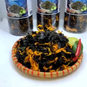Rong Biển Trộn Khô Gà 400Gr Siêu Đỉnh - Đồ Ăn Vặt Siêu Cuốn Giòn Rụm VNFoods