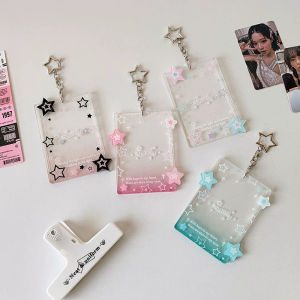 INS Style Korean Trendy K-Pop Star Photo Card Holder Idol Fans Goo Card Organizer Protector Three-inch Polaroid Display Hangers