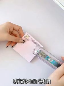 Portable Push Clamp Paper Binder Reusable Environmentally Friendly Folder Office Supplies