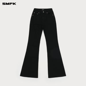 SMFK | Stylish Elastic Flared Jeans Slimming