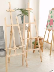 Solid Wooden Easel & Portable Art Support: A Comprehensive Guide