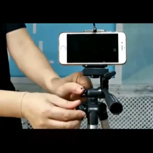 3110 Tripod 360 Degree Stand Mount With 6 Inch Selfie Ring Light with Cell Phone Holder Portable Light Weight