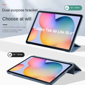 Case For Samsung Galaxy Tab S6 Lite 10.4" 2024/2022 Soft Folding Magnetic Leather Smart Cover Compatible SM-P620 P625 P619 P615