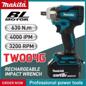 Makita | Makita 18V TW004G Electric Brushless Impact Wrench High Torque Auto Repair Power Tools for Automotive Maintenance