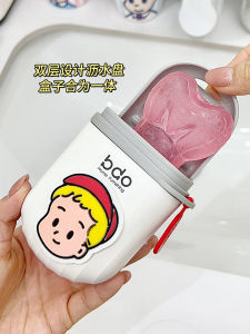 Di Động Du Lịch Xà Bông Bao Hộp Xà Phòng Nhựa Xà Phòng Giá Đỡ Dễ Thương Nắp Thoát Nước Khay Đựng Xà Phòng Phụ Kiện Tắm Chăm Sóc Cá Nhân