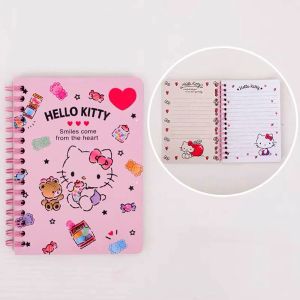 Hello Kitty Sanrio A6 Anime Notepads Phim Hoạt Hình Kuromi My Melody Cinnamonroll Công Cụ Lập Kế Hoạch Hàng Tuần Giấy Viết Quà Tặng Cho Các Cô Gái