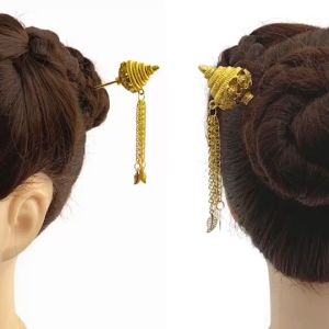 ราคาถูกสวยงาม ปิ่นปักผมฉลุ สวยๆ รูปหน้า ส่งจากประเทศไทย