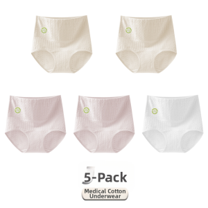 MANSINING | Antibacterial Cotton Womens High Waist Briefs