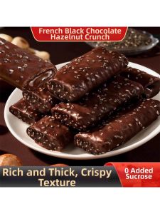 French Chocolate Hazelnut Quinoa Crisp Wafer Biscuit