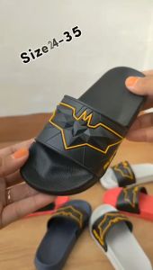 Sandal Slipper Slop Anak Laki Cowok Sendal Slip On Bayi Balita Karakter Superhero Batman Umur Usia 1 2 3 4 5 Tahun Porto 1023