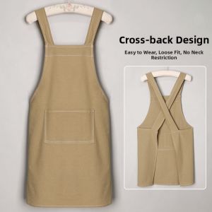 Simple Stain-Resistant Breathable Home Kitchen Apron