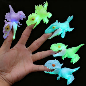 Đồ Chơi Khớp Co Duỗi Triceratops và T-Rex Sáng Chói