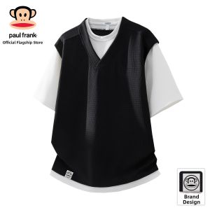 Paul Frank | Summer Loose Casual Two-tone T-shirt
