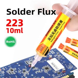BGA Flux Paste  RMA-223 Lead-free and Halogen-free Soldering Flux  for Mobile Phone Repair Soldering. No-clean High-activity