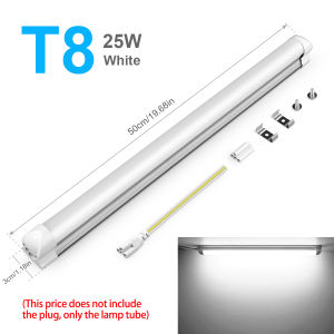 T5/T8 Led Tube Light 15W/25W Aluminium Bar Lamp 50CM 2835LEDs Ceiling Wall Lamps for Indoor Workbench Warehouse Garage Lighting