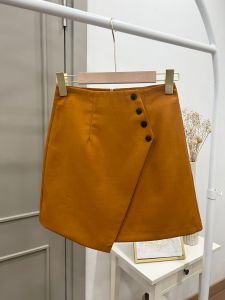 ●ECLAIRE● 043 Rok Skirt Mini 4button Kasual Casual Korea Trendy Modis Mode Model A Import Premium 83068