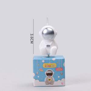 Birthday Party Candles Astronaut Space Themed Candles Suitable for Cake Decoration