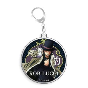 Bandai | Keychain OP OPTCG CardShirley Perona Sanji Backpack Pendant Anime Game Fans Gift Recycled Acrylic Decoration Rare Card Toy