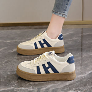 Womens Summer New Lightweight Soft Bottom Casual Sports Board Shoes Student White Shoes Dequn Shoes Cross Buckle Style Mesh Inner