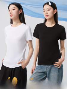 MiiOW | Áo thun cotton tay ngắn mùa hè MiiOW Cat People cổ tròn mỏng rộng rãi thường ngày chất liệu cotton thoáng khí thấm hút mồ hôi