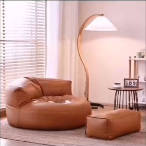 บีนแบค บีนแบคโซฟาและเก้าอี้ รุ่น Souffle โซฟาเม็ดโฟม bean bag บีนแบ๊ก สามารถเช็ดทำความสะอาดง่าย กว้าง 100 x 90 x ยาว 50 ซม