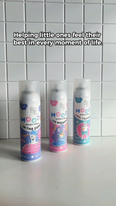 MyLO MOODS Aroma Spray (150ml) - Sleep Cooling Focus Essential Oil Room Spray for Babies & Kids