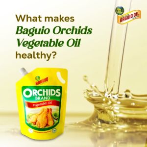 Baguio Orchids Brand Vegetable Oil 0.9 Liter SUP x2