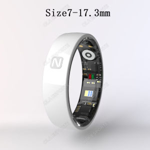 NFC Access Control Smart Ring Multifunction 5 ATM Waterproof Ceramic Heart Rate Blood Oxygen Monitoring For Men Women Smartring