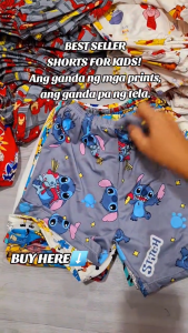 BARGAIN SALE!!!----6PCS CUTE CHARACTERS PAMBAHAY ASSORTED SHORTS FOR BOY 0-5 YEARS OLD