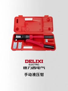 DELIXI Electric | Electrician Special Terminal Crimping Pliers Manual Copper Nose Pressing Tool